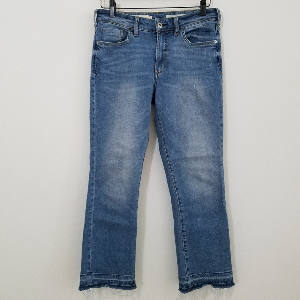 Pilcro and The Letterpress High Rise Flare Jeans